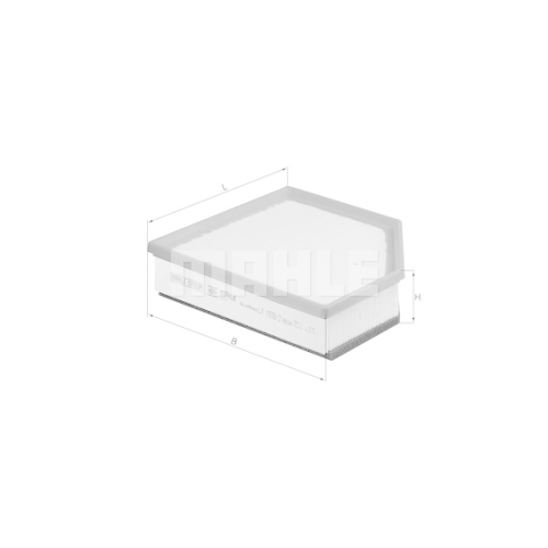 Luftfilter KNECHT LX 1593/2 f&uuml;r VOLVO