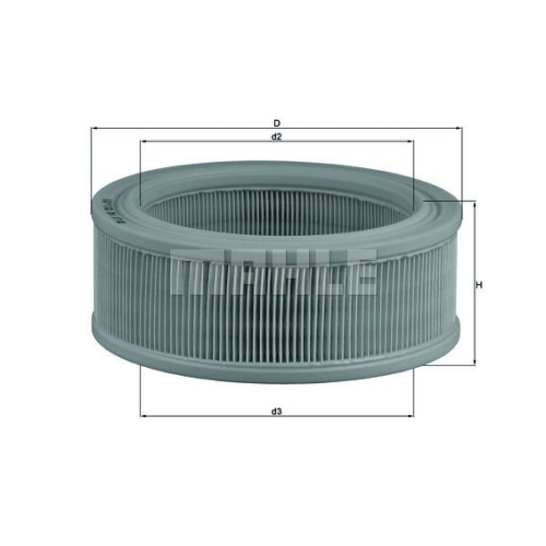 Luftfilter KNECHT LX 140 f&uuml;r FORD GMC RENAULT VOLVO PERKINS