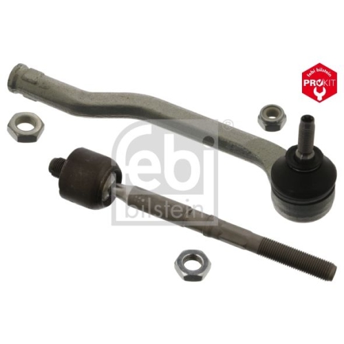 Febi Bilstein 43462 Spurstange mit Endst&uuml;ck, Mutter und Sicherungsmutter , 1 St&uuml;ck