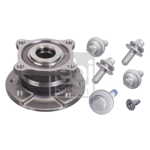 Febi Bilstein 102967 Radlagersatz mit Radnabe und ABS-Impulsring , 1 St&uuml;ck
