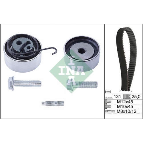 Zahnriemensatz INA 530 0494 10 f&uuml;r OPEL VAUXHALL CHEVROLET GENERAL MOTORS