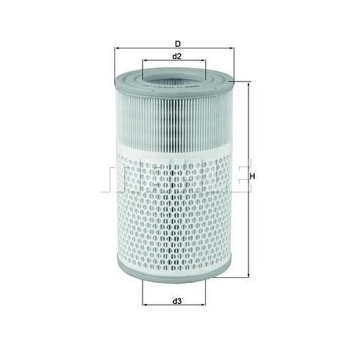 Luftfilter KNECHT LX 2079 f&uuml;r SAAB