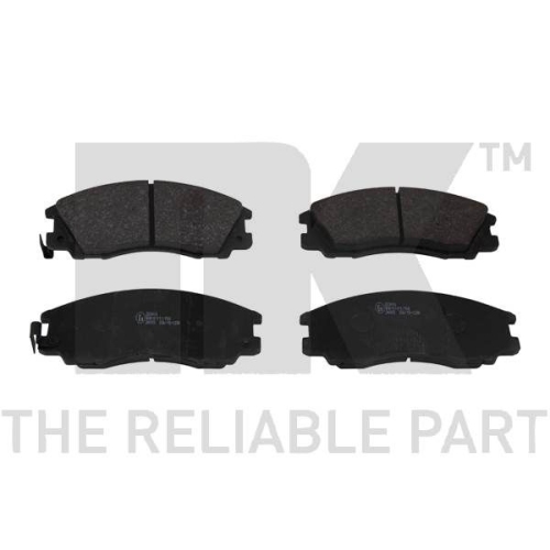 Bremsbelagsatz, Scheibenbremse NK 223416 f&uuml;r TOYOTA HYUNDAI, Hinterachse