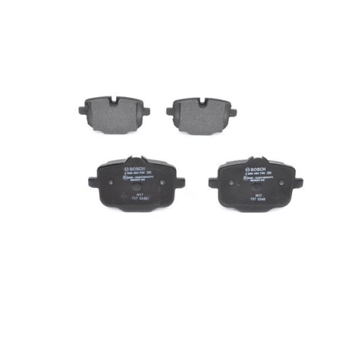 Bremsbelagsatz, Scheibenbremse BOSCH 0 986 494 759 f&uuml;r BMW, Hinterachse