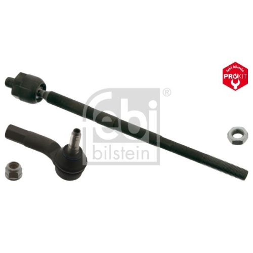 Febi Bilstein 43464 Spurstange mit Endst&uuml;ck, Mutter und Sicherungsmutter , 1 St&uuml;ck