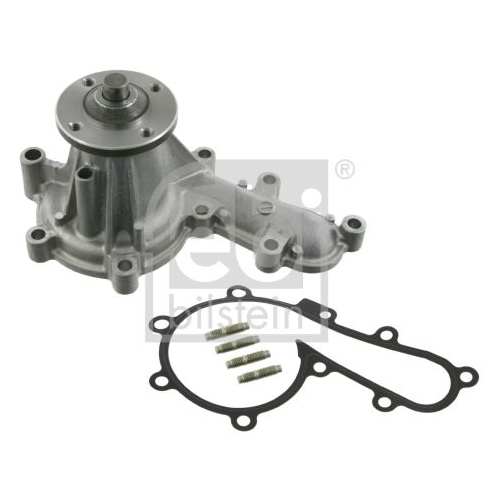 Febi Bilstein 24355 Wasserpumpe mit Dichtung und Bolzen , 1 St&uuml;ck