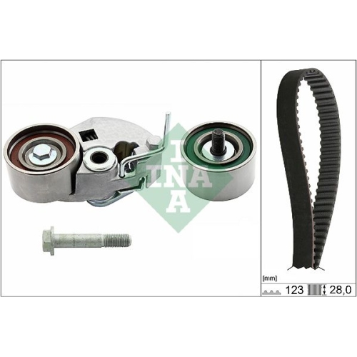 Zahnriemensatz INA 530 0542 10 f&uuml;r HYUNDAI KIA