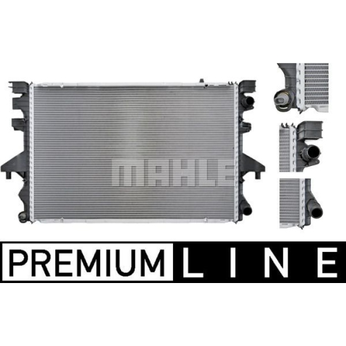 K&uuml;hler, Motork&uuml;hlung MAHLE CR 583 000P PREMIUM LINE f&uuml;r VAG