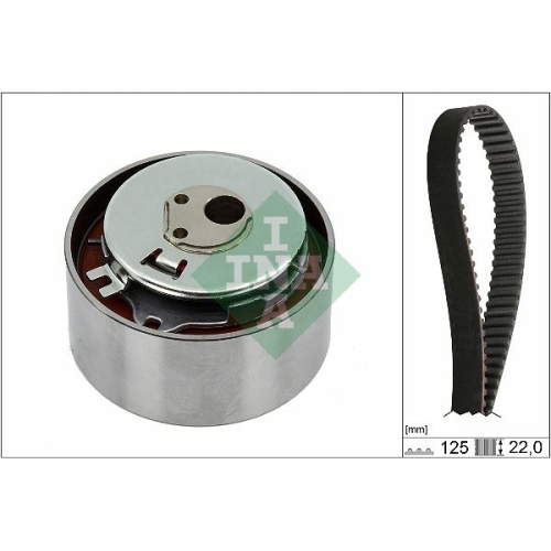 Zahnriemensatz INA 530 0564 10 f&uuml;r FIAT