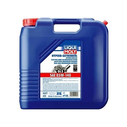Liqui Moly 1x LM1027 20l Hypoid-Getriebe&ouml;l (GL5) SAE 85W-140