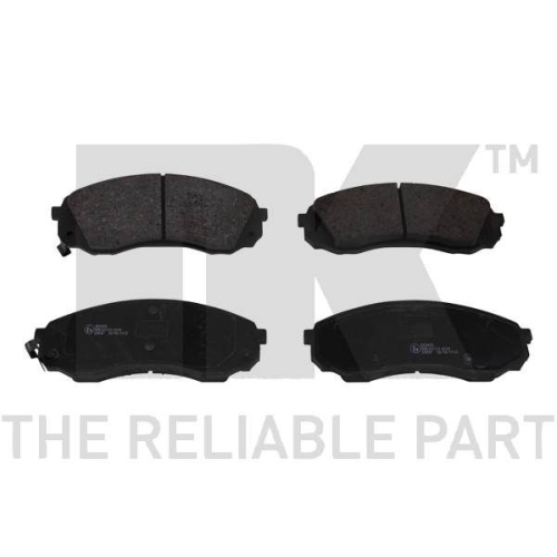 Bremsbelagsatz, Scheibenbremse NK 223433 f&uuml;r AUSTIN HYUNDAI KIA, Vorderachse