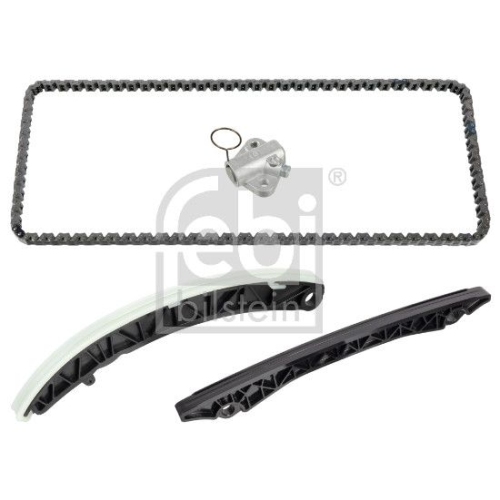 Febi Bilstein 107207 Steuerkettensatz f&uuml;r Nockenwelle, mit Gleitschienen und Kettenspanner, 1 St&uuml;ck