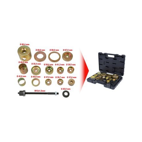 Montagewerkzeugsatz, Silentlager KS TOOLS 700.2110 f&uuml;r