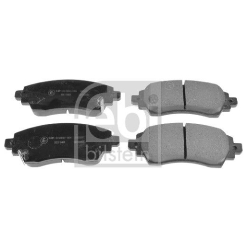 Febi Bilstein 170264 Bremsbelagsatz, 1 St&uuml;ck