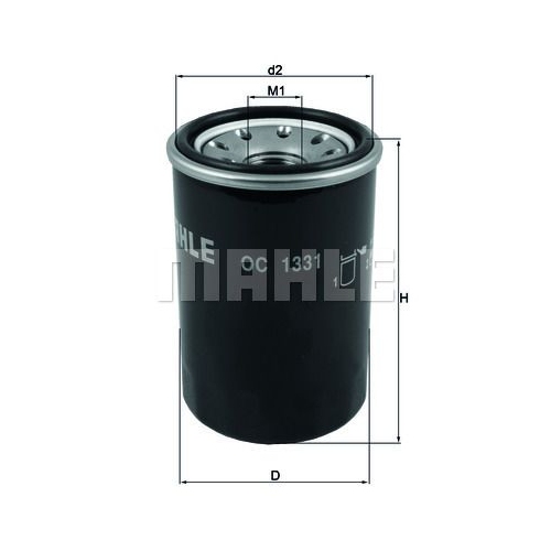 &Ouml;lfilter KNECHT OC 1331 f&uuml;r FIAT