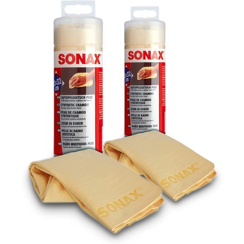 Sonax 4061659065372 04177000 Autopflegetuch Plus Box Saugf&auml;hig 2x