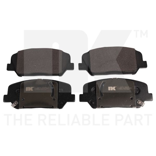 Bremsbelagsatz, Scheibenbremse NK 223444 f&uuml;r HYUNDAI KIA, Vorderachse