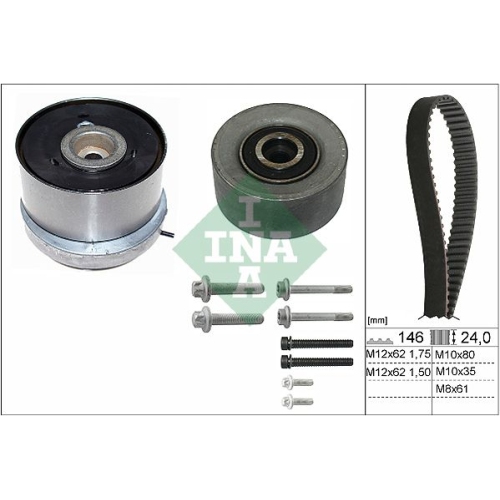 Zahnriemensatz INA 530 0724 10 f&uuml;r ALFA ROMEO FIAT OPEL VAUXHALL GENERAL MOTORS
