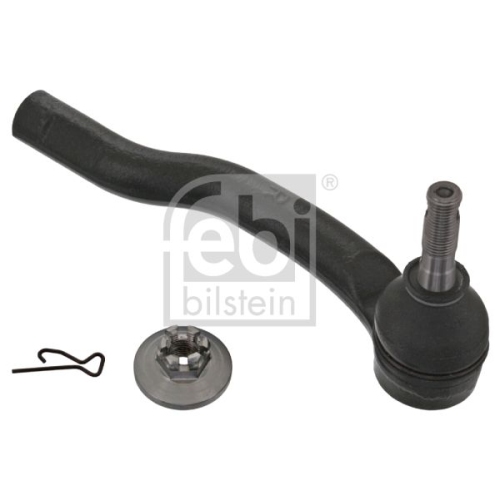 Febi Bilstein 43249 Spurstangenendst&uuml;ck mit Kronenmutter und Splint , 1 St&uuml;ck