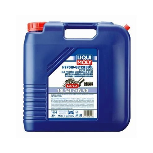Liqui Moly 1x LM1408 20l Hypoid-Getriebe&ouml;l (GL4/5) TDL SAE 75W-90