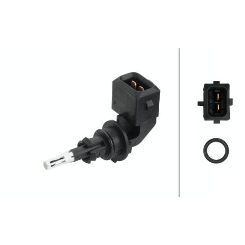 Sensor, Ansauglufttemperatur HELLA 6PT 009 109-351 f&uuml;r BMW