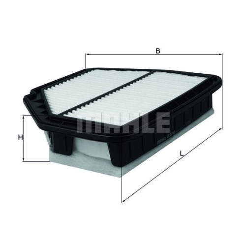 Luftfilter KNECHT LX 3298 f&uuml;r GMC OPEL VAUXHALL CHEVROLET