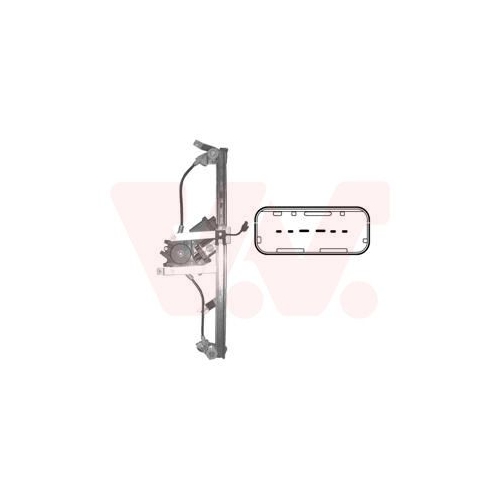 Fensterheber VAN WEZEL 4328262 f&uuml;r RENAULT, vorne rechts