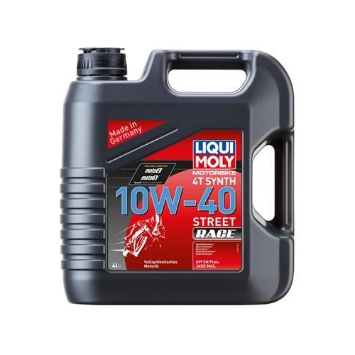 Liqui Moly 1x LM20754 4l Motorbike 4T Synth 10W-40 StreetRace