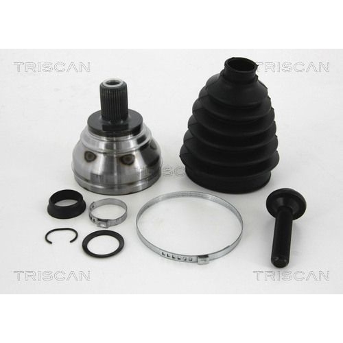 Gelenksatz, Antriebswelle TRISCAN 8540 29155 f&uuml;r AUDI SEAT SKODA VW, radseitig