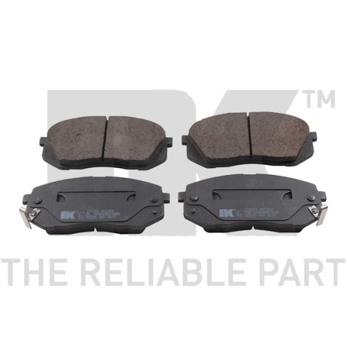 Bremsbelagsatz, Scheibenbremse NK 223453 f&uuml;r HYUNDAI KIA, Vorderachse