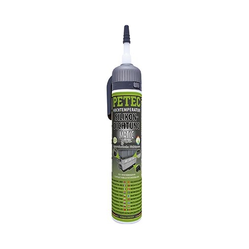 Dichtstoff PETEC 97620 HOCHTEMPERATUR-SILIKONDICHTUNG MATIC, GRAU