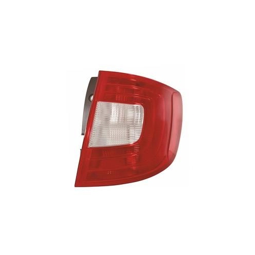 Heckleuchte VAN WEZEL 7636926 f&uuml;r SKODA, rechts