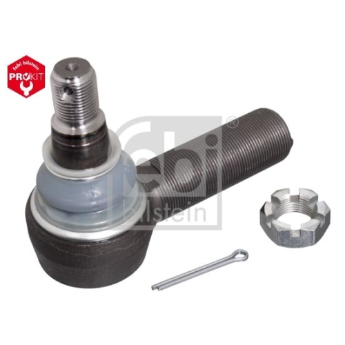 Febi Bilstein 11114 Spur- / Lenkstangenendst&uuml;ck mit Kronenmutter und Splint , 1 St&uuml;ck