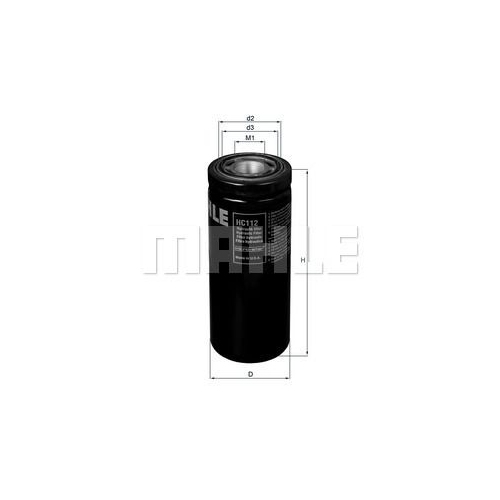 Hydraulikfilter, Automatikgetriebe KNECHT HC 112 f&uuml;r VOLVO JOHN DEERE CLARK
