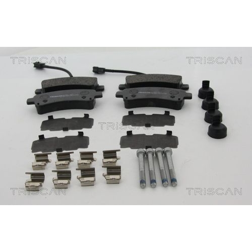 Bremsbelagsatz, Scheibenbremse TRISCAN 8110 10607 f&uuml;r CITRO&Euml;N FIAT PEUGEOT