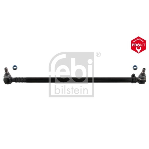 Febi Bilstein 17484 Lenkstange mit Sicherungsmuttern, vom Lenkgetriebe zur 1. Vorderachse , 1 St&uuml;ck