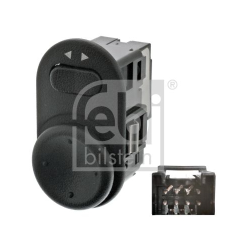 Febi Bilstein 40477 Schalter f&uuml;r Spiegelverstellung, 1 St&uuml;ck