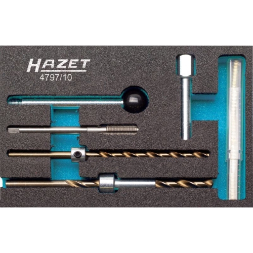 Werkzeugsortiment, Gewindeeinsatz HAZET 4797/10 Safety-Insert-System, SmartCase