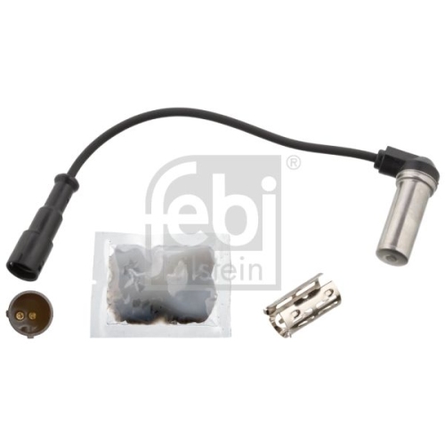 Febi Bilstein 40478 ABS-Sensor mit H&uuml;lse und Fett, 1 St&uuml;ck