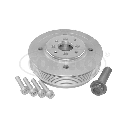 Riemenscheibensatz, Kurbelwelle CORTECO 80004790 f&uuml;r AUDI SEAT SKODA VW