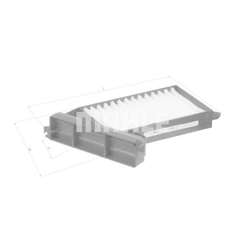 Filter, Innenraumluft KNECHT LA 384 f&uuml;r MITSUBISHI