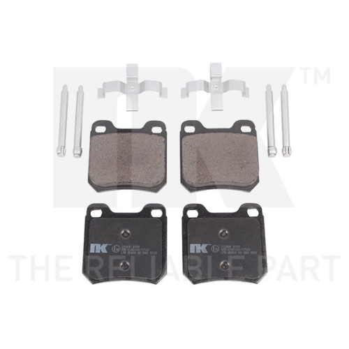 Bremsbelagsatz, Scheibenbremse NK 223604 f&uuml;r OPEL SAAB VAUXHALL CHEVROLET