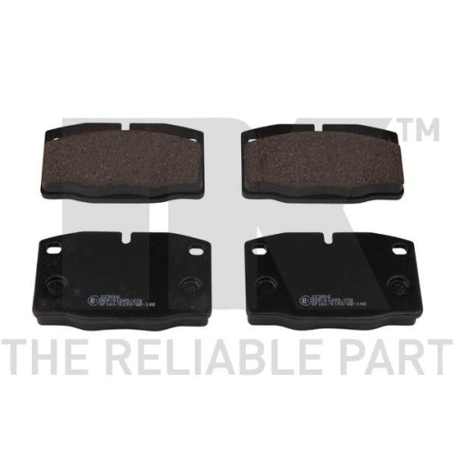 Bremsbelagsatz, Scheibenbremse NK 223606 f&uuml;r OPEL VAUXHALL, Vorderachse