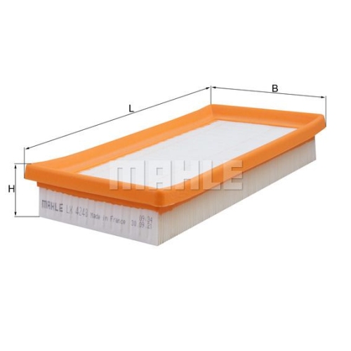 Luftfilter KNECHT LX 4248 f&uuml;r MITSUBISHI
