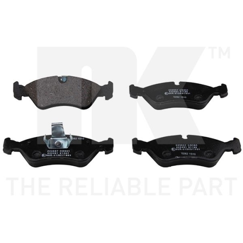 Bremsbelagsatz, Scheibenbremse NK 223607 f&uuml;r BEDFORD OPEL VAUXHALL CHEVROLET FSO