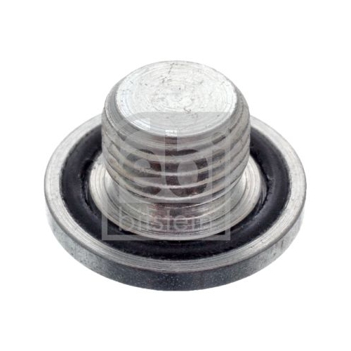 Febi Bilstein 40952 &Ouml;lablassschraube M14 x 1,5; 13 mm mit O-Ring, 5 St&uuml;ck