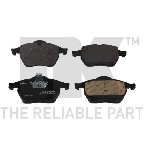 Bremsbelagsatz, Scheibenbremse NK 223613 f&uuml;r OPEL SAAB VAUXHALL CHEVROLET