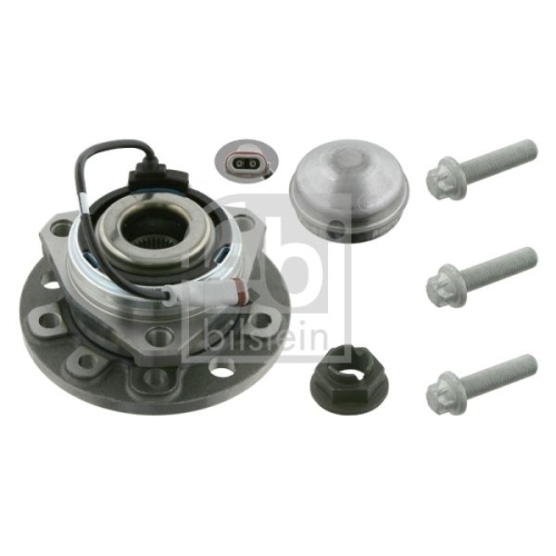 Febi Bilstein 27386 Radlagersatz mit Radnabe und Anbaumaterial , 1 St&uuml;ck