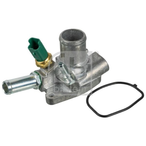 Febi Bilstein 174395 Thermostat mit Geh&auml;use, Dichtung und Temperatursensor, 1 St&uuml;ck