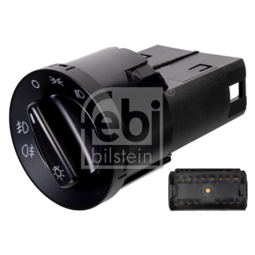 Febi Bilstein 24450 Lichtschalter f&uuml;r Stand-, Abblendlicht, Nebelscheinwerfer und Nebelschlussleuchte , 1 St&uuml;ck